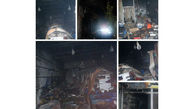 آتش‌سوزی هولناک مغازه کفش‌ فروشی در بابل + عکس