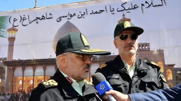 گزارش تصویری از استقرار ماموران یگان امداد شیراز در ایستگاه پلیس گل محمدی 