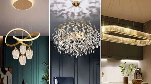 مدرن‌ ترین نمونه‌ لوسترهای سال 2025؛ از خانه‌ های کره‌ ای الهام بگیرید!