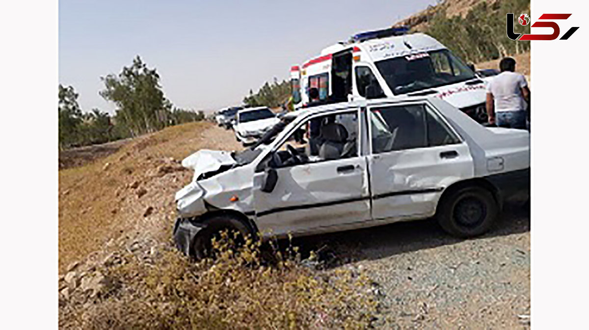 تصادف مرگبار پراید در گرمی 