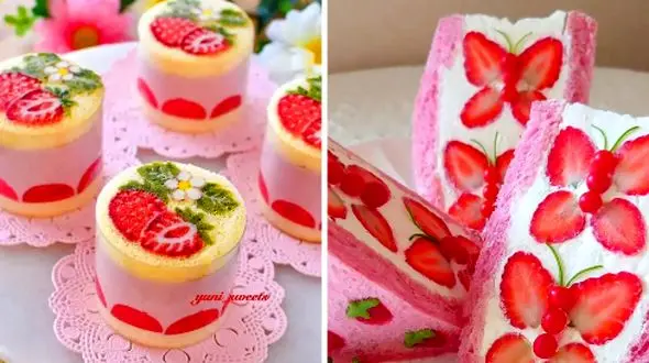 ایده‌ های منحصر به‌ فرد برای دیزاین کیک توت فرنگی؛ 15 ترکیب رنگ فوق‌ العاده