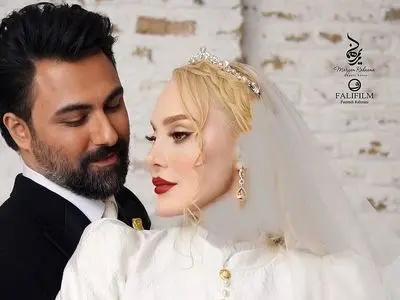 عکس ها / تغییر چهره حیرت انگیز بابک انصاری، تازهداماد سینما از 16 سالگی کنار ترانه علیدوستی تا روز عروسی با آرام جعفری  ...