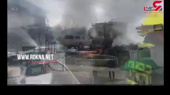 فیلم لحظه انفجار وحشتناک در اسرائیل + جزییات