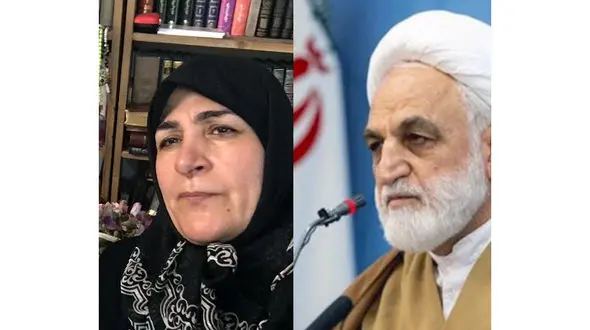 همسر مصطفی تاج زاده با رئیس قوه قضاییه دیدار کرد