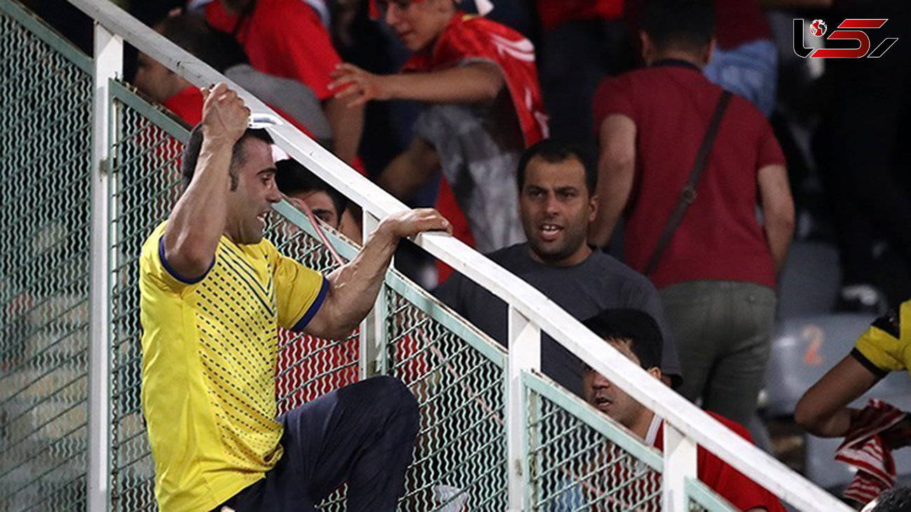  تماشاگر چاقوکش در بازی پرسپولیس - نفت مسجدسلیمان چگونه دستگیر شد؟/ ممنوعیت از حضور در ورزشگاه در انتظار فرد متخلف 
