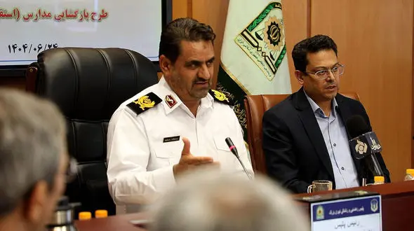 نشست مشترک پلیس راهور تهران بزرگ و شهرداری تهران در طرح استقبال از مهر 