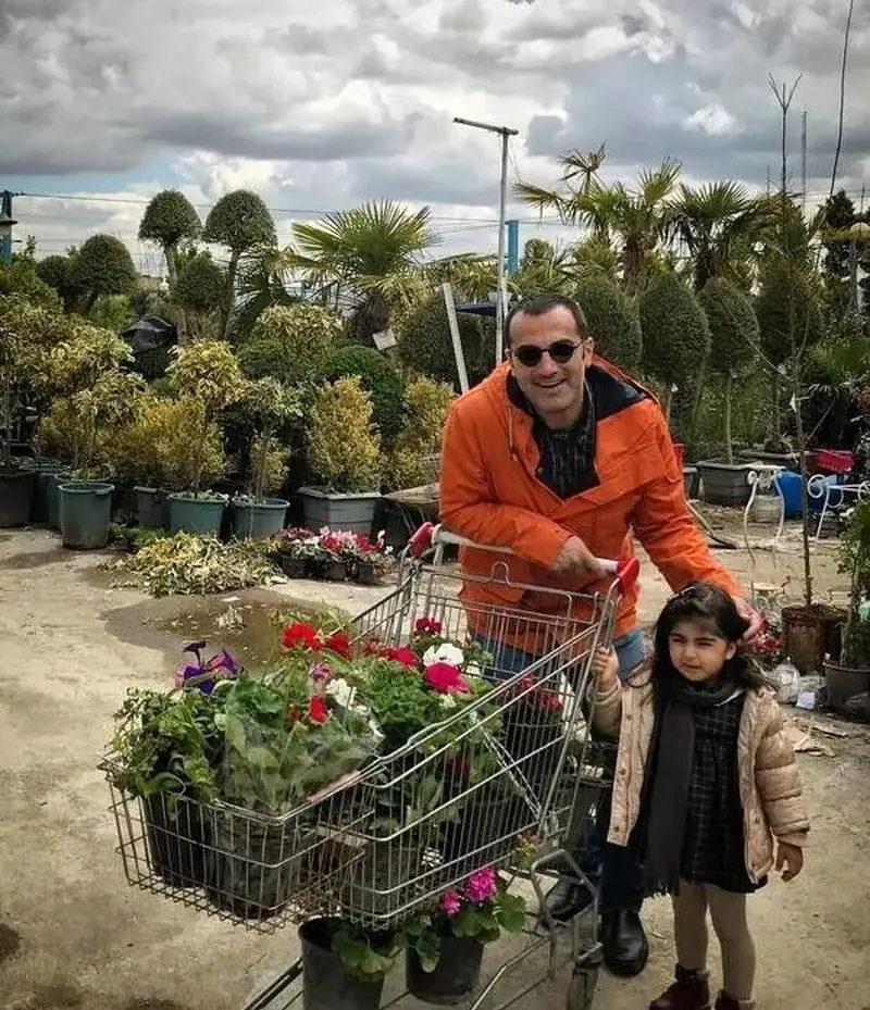 کوروش سلیمانی و دخترش مهرآفرین