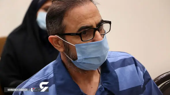 اولین عکس از حبیب فرج الله چعب امروز در دادگاه انقلاب / کیفرخواست تروریست خوانده شد