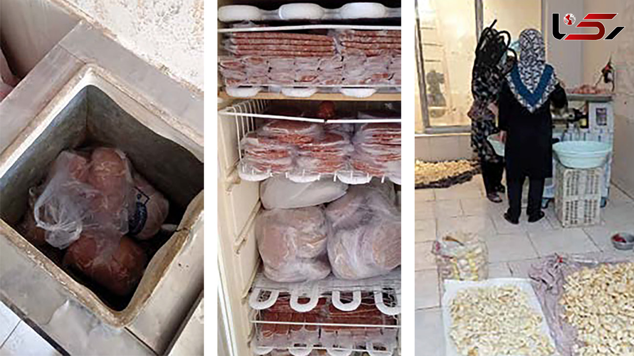 افشای راز کارگاه زمینی تولید همبرگر در مشهد / همه شوکه شدند + عکس