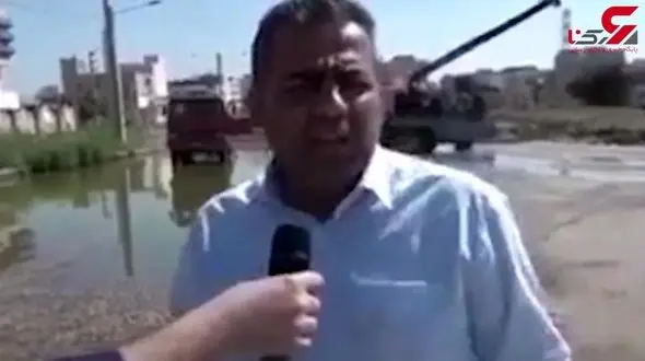 فیلم تکاندهنده از سیل فاضلاب در اهواز + جزییات