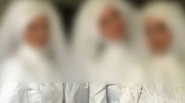 ازدواج همزمان یک مرد با 3 دختر جوان / اقدامی که وایرال شد