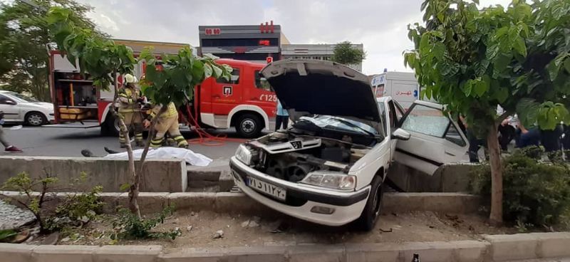 تصادف پرشیا در آبشناسان 