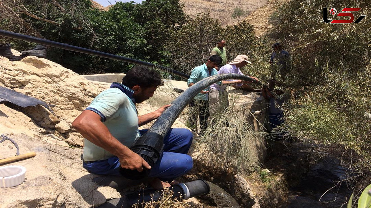 400 انشعاب خانه باغ در تنگستان قطع شد 