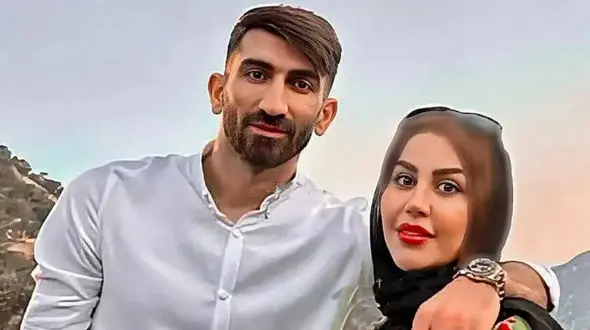 خاص‌ترین لحظه سال قبل اکرم بانو همسر بیرانوند + عکس لاکچری در جزیره کیش !