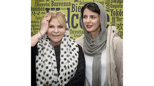 لیلا حاتمی در کنار مادرش زری خوشکام+عکس