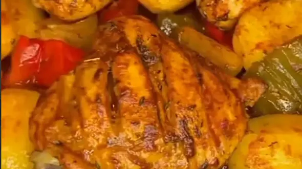 خوشمزه ترین خوراک مرغ + فیلم