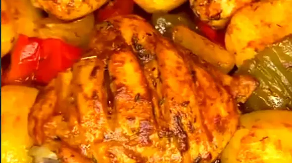 خوشمزه ترین خوراک مرغ + فیلم