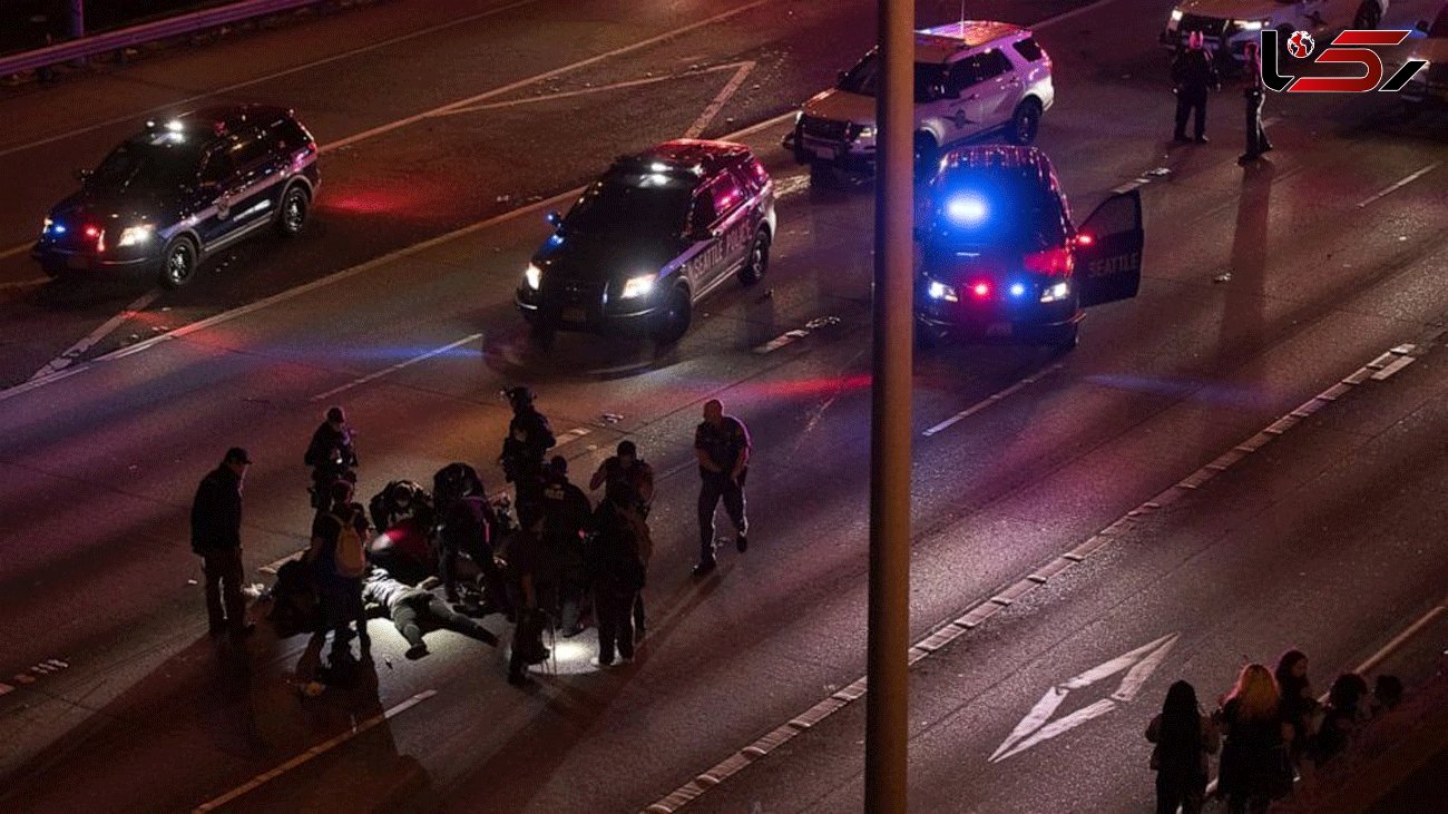 US police car runs over pedestrians in Seattle (+VIDEO)