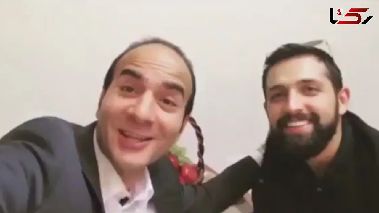شوخی جالب حسن ریوندی با محسن افشانی +فیلم