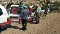 انتقال پیکر کوهنورد سقوط کرده در کوه بزقوش سراب