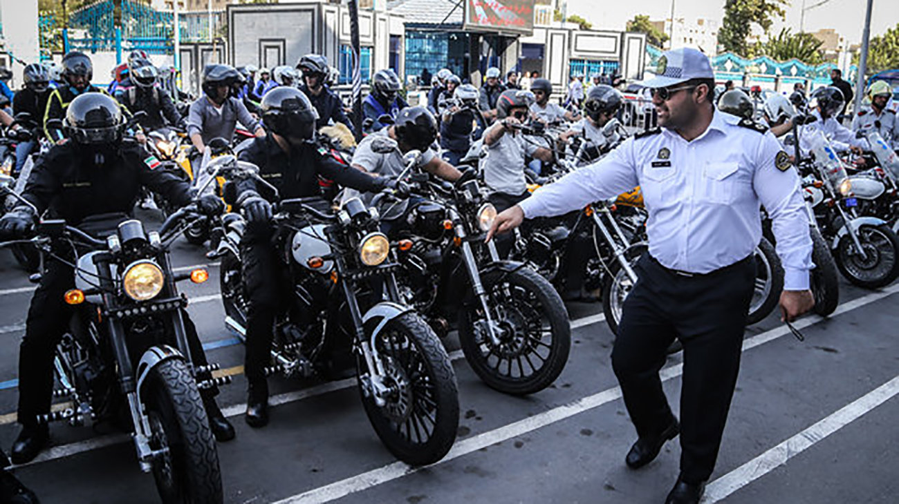 طرح عملیاتی پلیس آبادان در برخورد با رفتارهای موتورسیکلت سواران هنجارشکن!!