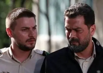 فیلم/ گریم و استایل متفاوت دارا حیایی، هاشم سریال "از سرنوشت" و پژمان بازغی در پشت صحنه‌ی یک کار مشترک