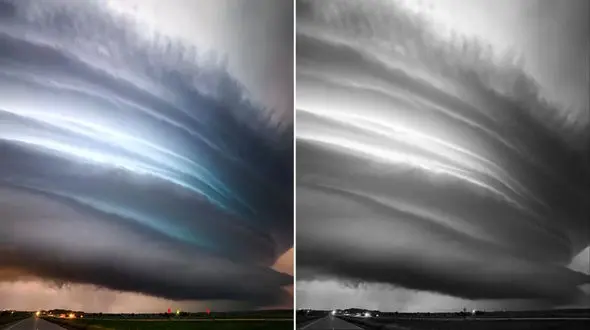 زیباترین طوفان تابستانی +فیلم