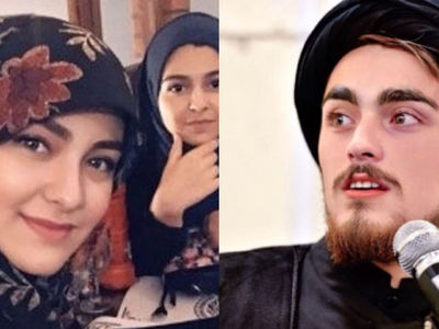 عکس فاطمه دانش‌پژوه، عروس نوه امام خمینی ره با انتشار آن خبر فوت مادربزرگش را داد