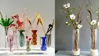 گلدان‌ های شیشه‌ ای مینیمال و مدرن / 100 مدل ساده و جذاب