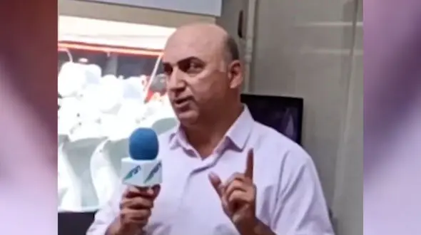 فیلم صحنه سرقت مسلحانه از یک طلافروشی در نمین اردبیل + گفتگو با مرد طلا فروش و توصیه هایش