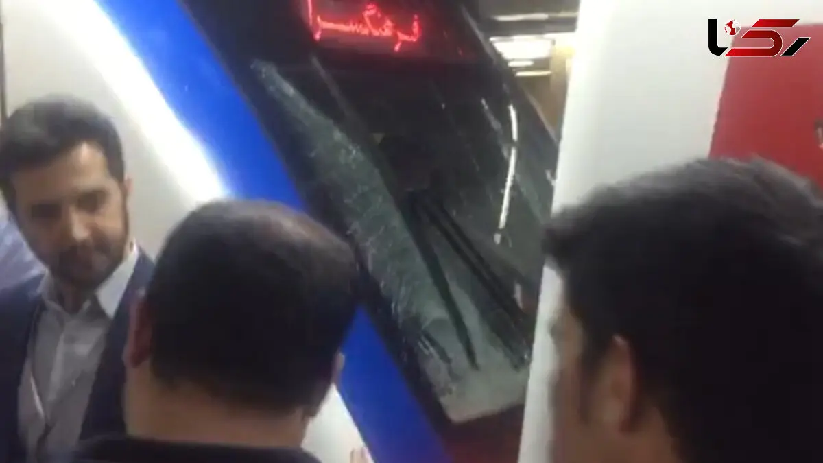 راننده مقصر قطار مترو در حادثه طرشت دستگیر شد + فیلم و عکس