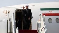 روحانی تهران را به مقصد باکو ترک کرد