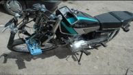 برخورد موتورسیکلت با کامیون در اشتهارد حادثه آفرید