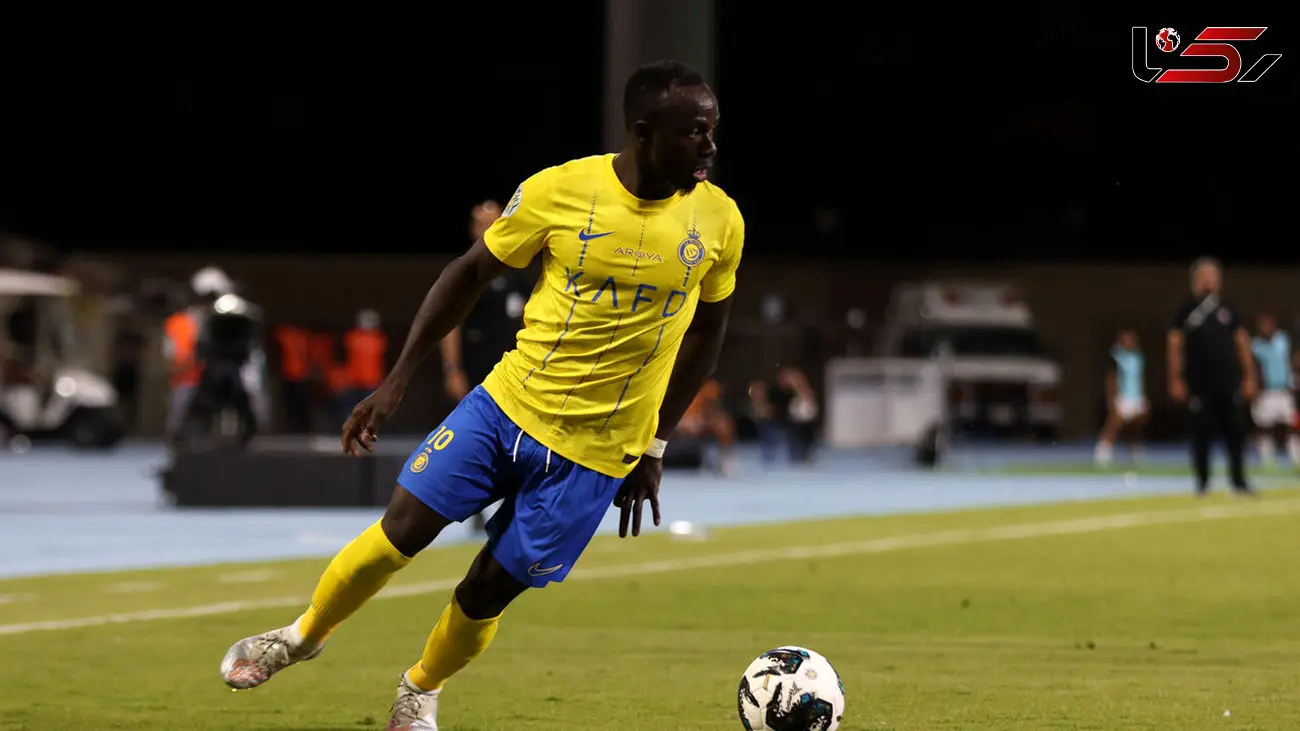 سادیو مانه از کوره در رفت/ درگیری ستاره رقیب پرسپولیس در عربستان + فیلم