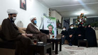 حضور نماینده مقام معظم رهبری در منزل شهید امر به معروف شهید محمد محمدی + تصاویر 