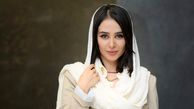 رژ لب و لاک قرمز الناز حبیبی یک جلیقه قرمز کم داشت که تکمیل شد!