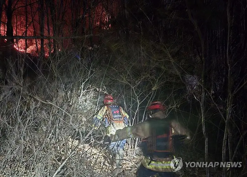 سقوط جنگنده اف-۱۶ متعلق به نیروی هوایی کره‌جنوبی