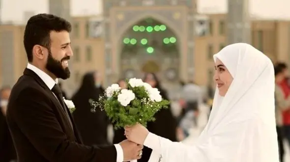 زوج استرالیایی که عروسی‌شان را در مسجد جمکران گرفتند!