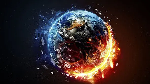 مشاهده آتش سوزی توسط فضانوردان + فیلم