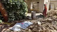 زنده زنده دفن شدن مرد 55 ساله زیر آوار یک خانه