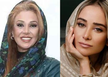 عکس های سلبریتی ها /  شباهت جالب الناز حبیبی و نسرین مقانلو با خواهرهایشان !