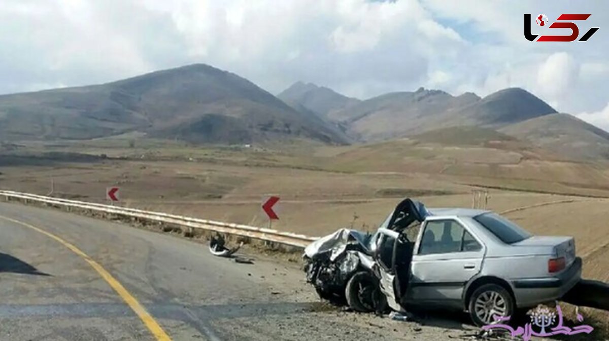 تصادف مرگبار در مسیر مهران–دهلران/ ۴ نفر جان باختند