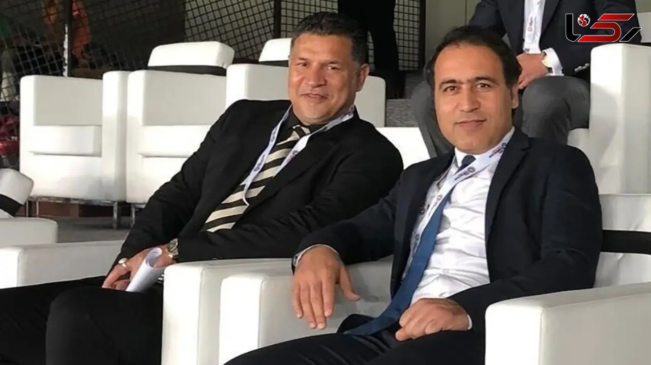 عکس خوش تیپی علی دایی و مهدی مهدوی کیا در قطر ! / مانکن به تمام معنا !