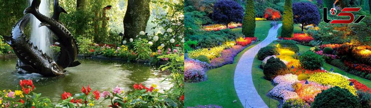 زیباترین و بزرگترین باغ گل دنیا +تصاویر دیدنی 