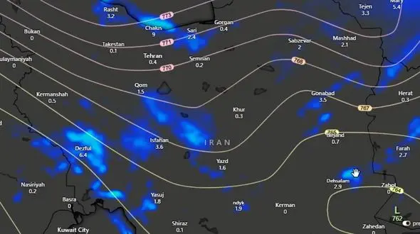 تحلیل کوتاه‌مدت هواشناسی ایران؛ چشم‌انداز بارش‌ها در روزهای پیش‌رو + فیلم