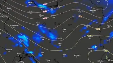 تحلیل کوتاه‌مدت هواشناسی ایران؛ چشم‌انداز بارش‌ها در روزهای پیش‌رو + فیلم