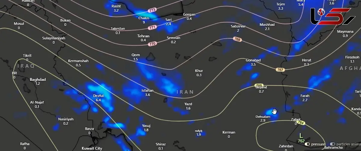 تحلیل کوتاه‌مدت هواشناسی ایران؛ چشم‌انداز بارش‌ها در روزهای پیش‌رو + فیلم