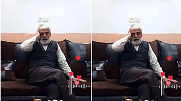 آواز سوزناک پیرمرد شیرازی را بشنوید / فیلم