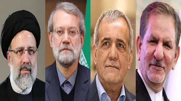 مردم در انتظار برنامه از چهار نامزد اصلی انتخابات 1400 / انتخابات با جهانگیری و لاریجانی به دور دوم می کشد