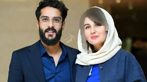 پیاده روی پدر پسری ساعدسهیلی و پسر کوچکترش آقا تئو +عکس/ژست حرف مردونه زدن گرفتن!!